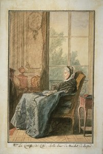Hrabina de Cossé w salonie