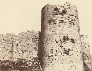 Kalaat-El-Hosn, druga obudowa, część zewnętrzna, wieża narożna, południowy zachód