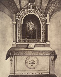 Stacja XIII. Jezus zostaje wydany w ręce swojej matki. Ten ołtarz jest zbudowany..., 1860 lub później
