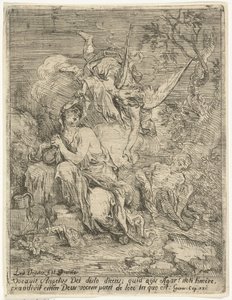 Hagar i Ismael na pustyni autorstwa Louis de Deyster