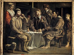 Malowidło z mąką chłopską autorstwa Ludwika Naina (1600/1610-1648)