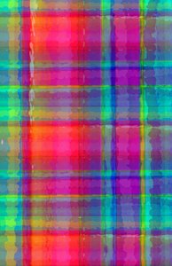 Bright Plaid (cyfrowy) autorstwa Louisa Hereford