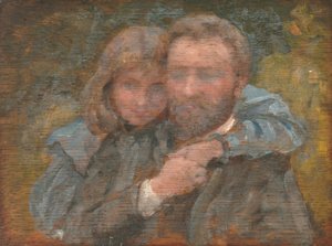 Enrico i Estella Canziani, 1880-1900.