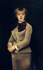 Portret aktorki Jeanne Samary, 1879.