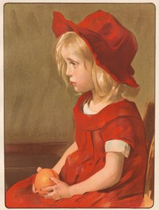 Dziewczyna z pomarańczą autorstwa Louise Breslau
