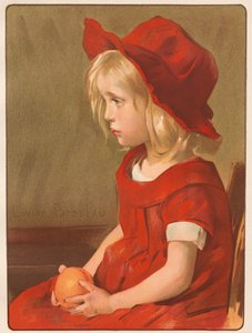 Dziewczyna z Orange, 1899. autorstwa Louise Breslau
