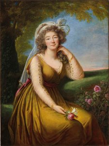 Jeanne Bécu, hrabina Du Barry 1743-1793. autorstwa Elisabeth Louise Vigee Lebrun
