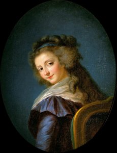 Portret Adelajdy de la Briche 1755-1844, 1790. autorstwa Elisabeth Louise Vigee-Lebrun