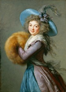 Portret madame Molé-Raymond, 1786. autorstwa Elisabeth Louise Vigee Lebrun