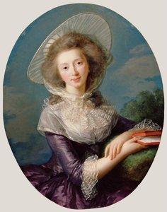 Portret wicehrabiny de Vaudreuil autorstwa Elisabeth Louise Vigee Lebrun