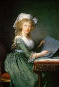 Księżniczka Luisa Maria z Neapolu i Sycylii 1773-1802, c. 1790. autorstwa Elisabeth Louise Vigee-Lebrun