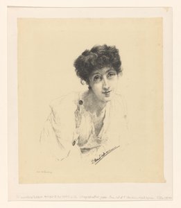 Portret Laury Teresy Alma-Tadema autorstwa Lourens Alma Tadema