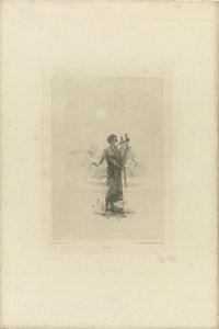 Szkic dla improwizatora Croquis (tytuł na obiekcie) autorstwa Lourens Alma Tadema