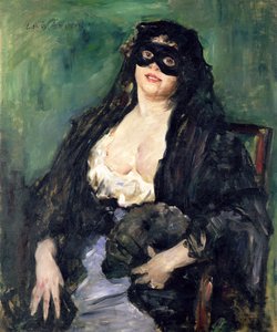 Czarna Maska (olej na płótnie)