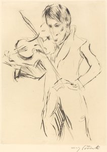Portret Andreasa Weissgaerbera, 1919. autorstwa Lovis Corinth