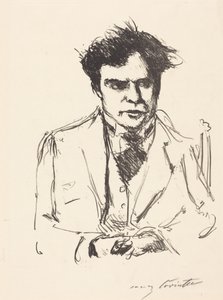 Portret Josepha Schwarza (Portrait of Joseph Schwarz) autorstwa Lovis Corinth