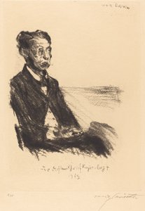 Portret hrabiego Keyserling autorstwa Lovis Corinth