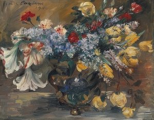 Bukiet kwiatów. 1911 autorstwa Lovis Corinth