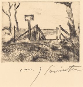 Most ze znakiem autorstwa Lovis Corinth