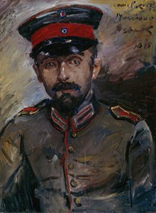 Malarz Makabeusz-Hermann Struck autorstwa Lovis Corinth