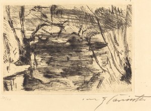 Der Neue See Nowe Jezioro, 19201921. autorstwa Lovis Corinth