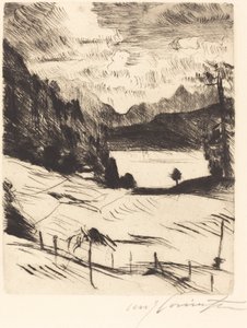 Der Walchensee Walchensee, 1920. autorstwa Lovis Corinth