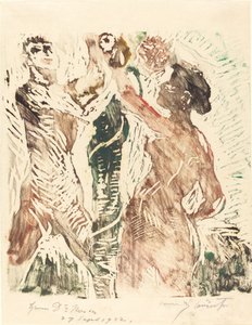 Upadek człowieka autorstwa Lovis Corinth