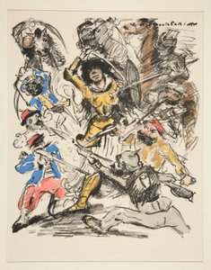 Die Jungfrau von Orleans (Pokojówka orleańska) autorstwa Lovis Corinth