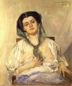 Kobieta w ciąży autorstwa Lovis Corinth