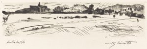 Krajobraz z wydmami, 1917. autorstwa Lovis Corinth