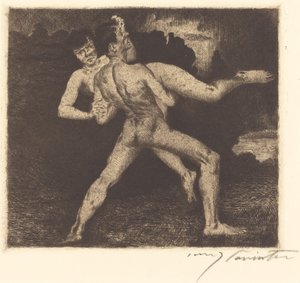 uprowadzenie autorstwa Lovis Corinth