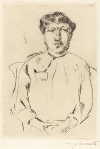 Frauenbildnis (Portret kobiety) autorstwa Lovis Corinth