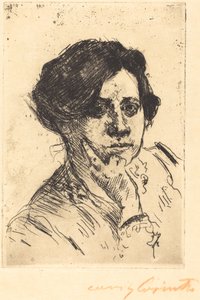 Głowa kobiety, 1911. autorstwa Lovis Corinth