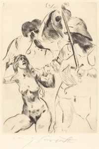 Uprowadzenie kobiety III (Uprowadzenie III) autorstwa Lovis Corinth