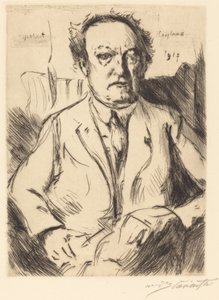 Gerharta Hauptmana autorstwa Lovis Corinth