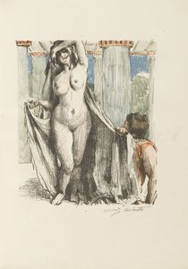 Ilustracja do Pieśni nad Pieśniami, 1911 autorstwa Lovis Corinth