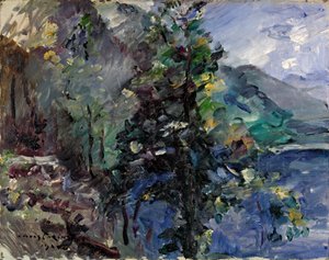 Jochberg nad jeziorem Walchensee autorstwa Lovis Corinth