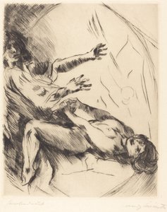 Joseph und Potifars Weib I (żona Józefa i Potyfara I) autorstwa Lovis Corinth