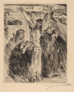 Ukrzyżowanie, po ołtarzu w Tölz autorstwa Lovis Corinth