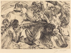 Chrystus niosący krzyż autorstwa Lovis Corinth
