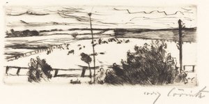 Wybrzeże (Pejzaż morski) autorstwa Lovis Corinth