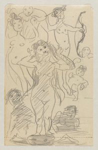 Lovis Corinth i Carl Strathmann autorstwa Lovis Corinth