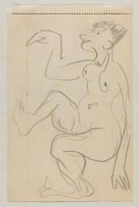 Lovis Corinth i Carl Strathmann autorstwa Lovis Corinth