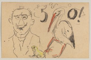 Lovis Corinth do Carla Strathmanna: pocztówka, data stempla pocztowego 11 września 1916 r. autorstwa Lovis Corinth