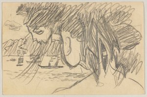 Lovis Corinth do Carla Strathmanna: pocztówka, data stempla pocztowego 25 marca 1908 autorstwa Lovis Corinth