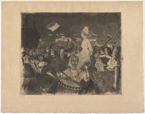 Maria Antonina w drodze na szafot autorstwa Lovis Corinth