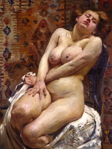 Nana, Akt kobiecy autorstwa Lovis Corinth