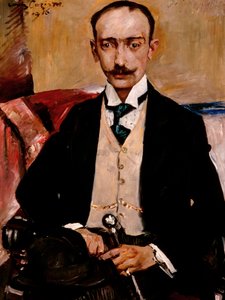 Portret dr. Karla Schwarza  autorstwa Lovis Corinth