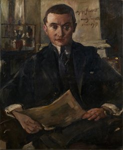 Portret Wolfganga Gurlitta autorstwa Lovis Corinth