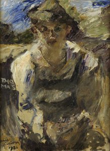 Portret syna Thomasa autorstwa Lovis Corinth